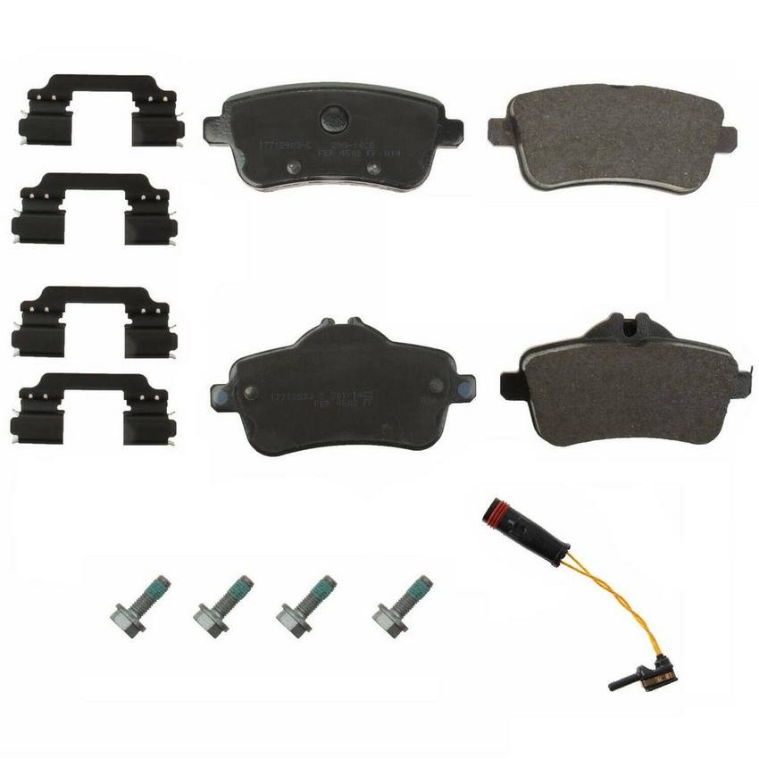 Mercedes Disc Brake Pad Set - Rear (With Sensor) 2115401717